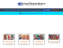 Tablet Screenshot of gwrcfundraising.com